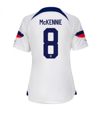 Lacne Ženy Futbalové dres Spojené štáty Weston McKennie #8 MS 2022 Krátky Rukáv - Domáci
